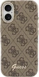 Чохол Guess 4G Script MagSafe для Apple iPhone 17 Brown (GUHMP17S5P4FWMSW) - зображення 3