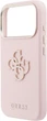 Чохол Guess FW Resin Logo для Apple iPhone 17 Pro Max Pink (GUHCP17X5PS4RGGP) - зображення 6