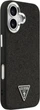 Etui Guess Glitter Triangle Logo MagSafe do Apple iPhone 17 Black (GUHMP17SPFGTSCMK) - obraz 4