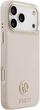 Etui Guess Grained Strass Logo MagSafe do Apple iPhone 17 Pro Max Pink (GUHMP17XPGCRMDEP) - obraz 4