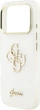 Etui Guess IML 4G Script Metal do Apple iPhone 17 Pro Max White (GUHCP17X5HC4MLSH) - obraz 6