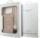 Etui Guess IML Flowers Electro Pearl Strap MagSafe do Apple iPhone 17 Pro Max Pink (GUHMP17XHCPOFPP) - obraz 8