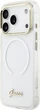 Etui Guess IML Gradient Script Metal MagSafe do Apple iPhone 17 Pro White (GUHMP17L5HTGMCSH) - obraz 2