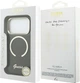 Etui Guess IML Script Metal MagSafe do Apple iPhone 17 Pro Black (GUHMP17L5HTCSMSK) - obraz 8