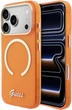 Etui Guess IML Script Metal MagSafe do Apple iPhone 17 Pro Orange (GUHMP17L5HTCSMSO) - obraz 1