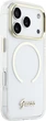 Etui Guess IML Script Metal MagSafe do Apple iPhone 17 Pro Max Transparent (GUHMP17X5HTCSMST) - obraz 4