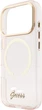 Etui Guess IML Script Metal MagSafe do Apple iPhone 17 Pro Pink (GUHMP17L5HTCSMSP) - obraz 6