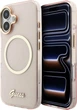 Etui Guess IML Script Metal MagSafe do Apple iPhone 17 Pink (GUHMP17S5HTCSMSP) - obraz 1