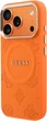 Etui Guess Peony Hot Stamp MagSafe do Apple iPhone 17 Pro Max Orange (GUHMP17XPSAMSECO) - obraz 2