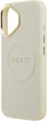 Etui Guess Peony Hot Stamp MagSafe do Apple iPhone 17 Beige (GUHMP17SPSAMSECE) - obraz 6