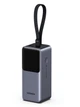 УМБ UGREEN PB723 20000mAh 130W PD 3.0 Super Fast Charging with 100W Built-in Cable Gray (55365B) - изображение 2