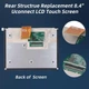 Дисплей 8.4" Uconnect 4C UAQ сенсорний для Chrysler Dodge RAM Jeep (LA084X01) - зображення 3