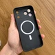 Чохол для Apple iPhone 17 Pro Max перламутровий, MagSafe, матовий чорний, посилений захист камери - изображение 3