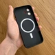 Чохол для Apple iPhone 17 перламутровий, MagSafe, матовий чорний, посилений захист камери - зображення 3