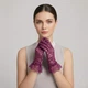 Рукавички жіночі мереживні короткі з оборкою вечірні Honey Fashion Accessories S/M/L фіолетовий (7-14) - зображення 2