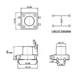 Кнопка SMD 12x12x6мм - 409356 - изображение 2