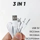 USB зарядный кабель 3 в 1; 2.5 мм., 2.0 мм. для вибратора — универсальное зарядное устройство - изображение 2
