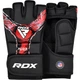 Рукавички Для MMA RDX F17 New Aura Grappling Gloves Чорно-Червоний M (GGR-F17BR-M) - изображение 1