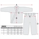 Кімоно RDX S2 BJJ Gi Білий А4 (BJJ-S2W-A4) - изображение 10
