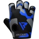 Рукавички Для Залу RDX F6 Fitness Gym Gloves Чорно-Синій XL (WGS-F6U-XL) - зображення 3