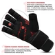 Рукавички Для Залу RDX L7 Weight Lifting Leather Gym Gloves Чорний L (WGL-L7R-L) - зображення 5