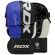 Рукавички Для MMA RDX T6 MMA Sparring Gloves Чорно-Синій M (GGR-T6U-M) - изображение 2