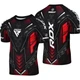 Компресійна Футболка RDX IMMAF Approved Half Sleeves Compression Shirt Чорно-Червоний 2XL (CSH-IMF-1R-2XL) - изображение 3