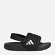 Детские шлепанцы Adidas Adilette Estrap 2.0 I HQ9202 26 Core Black (4068806101037) - изображение 1