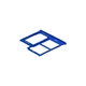 Держатель для SIM карты для Samsung A315, A405, A415, Galaxy A31, A41 (2020), A40 (2019), Prism Crush Blue синий - изображение 1