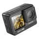 Экшн-камера Hoco DV102 4K anti-shock, 150°, Wi-Fi, 900mAh, 1.5h, Черный - изображение 1