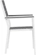 Zestaw krzeseł ogrodowych MultiGarden Biało-szary (YC-051KD-4-5) - obraz 3