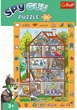 Puzzle Trefl Spy Guy: W domu 24 elementy 15593 (5900511155938) - obraz 2