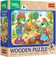 Пазл дерев’яний Trefl Родина Трефликів: Познайомся з родиною Трефликів 24 елементи 20263 (5900511202632) - зображення 1