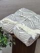 Плед двухсторонний муслиновый евро L&M Home Textiles 20289 200х220 см светло-серый - изображение 1