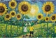 Пазл Trefl Inspired By Art The Treflik Family: Прогулянка серед соняшників 100 елементів 16560 (5900511165609) - зображення 3