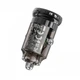 Автомобільний зарядний пристрій HOCO Z53 Sight single port PD30W Transparent Black - изображение 2