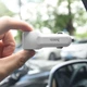 Автомобільний зарядний пристрій адаптер Hoco Z23 2.4A 2USB White - изображение 7