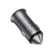 Адаптер автомобільний ACEFAST PD dual port metal car charger B16 |1Type-C/1USB, PD/QC, 95W/3A| Grey - зображення 7
