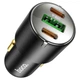 Автомобільний зарядний пристрій HOCO NZ6 QC3.0 PD 45W Black - зображення 4