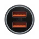 Автомобільний зарядний пристрій Baseus Golden Contactor Max Dual Fast Charger Car 60W Black CGJM000013 - зображення 5