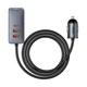 Автомобільний зарядний пристрій Baseus Share Together PPS Multi-Port 120W 3U+1C Grey CCBT-A0G - зображення 2