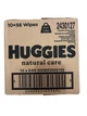 Влажные салфетки Huggies Natural Care 56 шт/уп 10 шт ящик - изображение 3