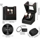 Скринька ротомат пристрій для підзаводу двох годинників Watch Winder віндер ротатор - зображення 10