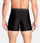 Труси чоловічі Under Armour Performance Tech™ Men's 6" 3-Pack Boxerjock® 1383878-001 s, чорний - изображение 2