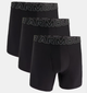 Труси чоловічі Under Armour Performance Tech™ Men's 6" 3-Pack Boxerjock® 1383878-001 s, чорний - изображение 3