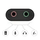 Звукова карта USB AUX jack, TRRS (Mic + Ear), ALC4042 15cm Ugreen Біла US205 - изображение 3