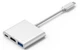 Док-станція USB3.1 Type-C --> HDMI/USB3.0/Type-C (F), кабель 0.1м, OEM - изображение 3