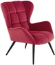 Крісло для відпочинку Halmar Tyrion Бордовий (5905248112858) - зображення 1