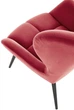 Крісло для відпочинку Halmar Tyrion Бордовий (5905248112858) - зображення 7