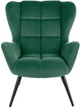 Крісло для відпочинку Halmar Tyrion Зелене (5905248112865) - зображення 6
